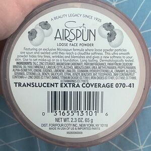 Airspun Loose Face Powder - Translucent